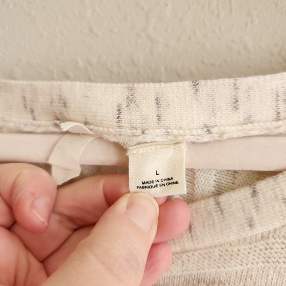 Anthropologie Moth Heathered Ribbed Sweater Dress Size Large - Picture 8 of 13